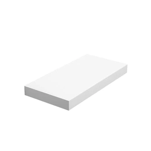 Offerta a tempo: VASAGLE CUSTOS Collezione - Mensola da Muro, Mensola da Parete, 20 x 40 x 3,8 cm, per Portafoto Decorazioni, Soggiorno Studio Cucina, Bianco Classico LWS24WTV1 - 20% da 23.99 € a 19.19 €