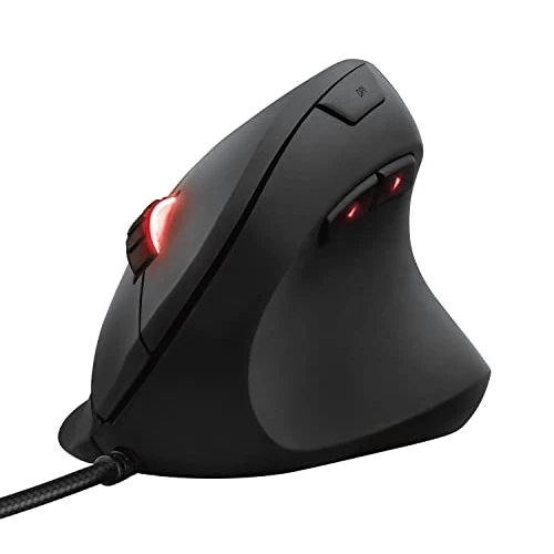 Oferta ograniczona: Trust Gaming GXT 144 Rexx Myszka Gamingowa, Ergonomiczna Mysz Pionowa dla Graczy, 250-10000 DPI, Podświetlenie LED, 6 Programowalnych Przycisków, Zaawansowane Oprogramowanie, Komputer, Laptop, PC z 112.61 PLN na 112.61 PLN (zniżka 0%)