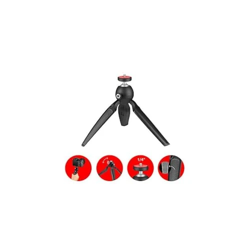 Limitiertes Angebot: Joby JB01555-BWW Handypod Mini Stativ und Handgriff (geeignet für DSLR, Spiegellose CSC und Kompaktkameras, LEDs, Mikrofone, Tragbare Lautsprecher, Action Kameras und Zubehör bis zu 1kg) schwarz von 5.00 EUR auf 5.00 EUR (Spare 0%)
