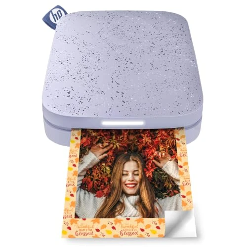 Limited-time offer: HP Sprocket 2x3 Instant Smartphone Photo Printer - Portable Color Wireless Mobile Printer - Zink Sticky-Back Photos - Print from Compatible iOS & Android Devices with Bluetooth w/Fun App - Purple from $89.89 to $89.89 (save 0.00%)