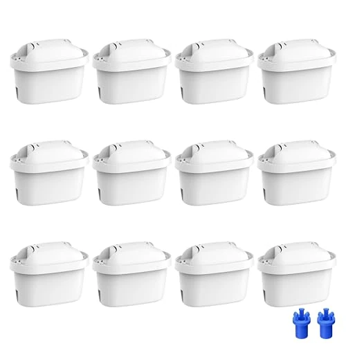 Limited-time offer: Waterdrop Water Filter Cartridges, Replacement for Brita® Maxtra+® Plus, Maxtra Pro® All-in-1, Compatible with Brita® Marella® Jug and Kettle, Reduce PFAS, PFOA/PFOS, TÜV SÜD, NSF Certified (12) from 25.99 GBP to 25.99 GBP (save 0%)