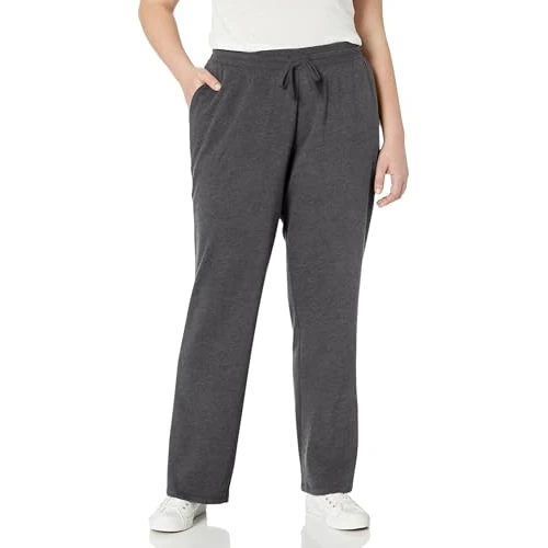 Oferta limitowana: Amazon Essentials Damskie polarowe spodnie do biegania z prostymi nogawkami (dostępne w rozmiarze plus), grafitowe wrzosowe, L z 67.43 zł na 67.43 zł (oszczędź 0.00%)