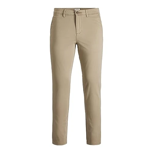 Offerta a tempo: JACK & JONES Jjimarco Jjbowie Sa, Pantaloni Uomo, Beige, 34W / 32L - 60% da 39.99 € a 16.00 €