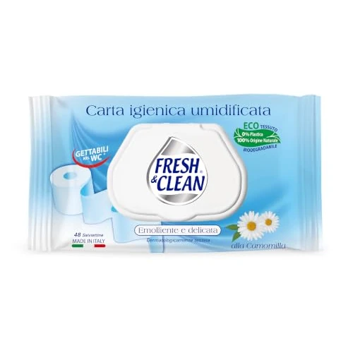 Tijdelijke aanbieding: Fresh & Clean Carta Igienica Umidificata, 48 Pezzi van 12.23 € naar 12.23 € (0.00% korting)