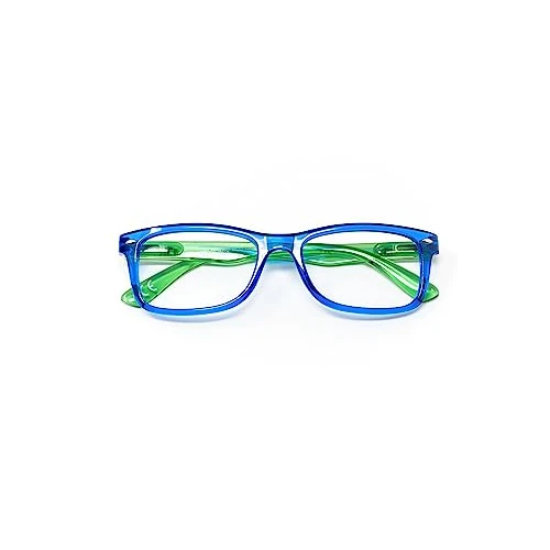 El Charro Reading Glasses Model Nebraska Blue/Green, Dioptre +3-1 Product