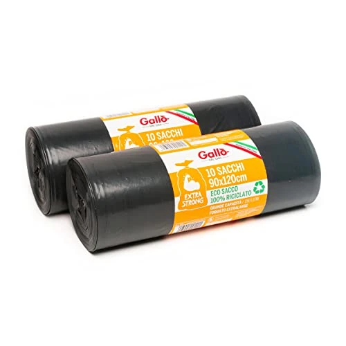 Limited-time offer: Gallo XXL Collection Waste Bags, Extra Resistance, Black, Large (Pack of 2) from 5.97 GBP to 5.97 GBP (save 0%)