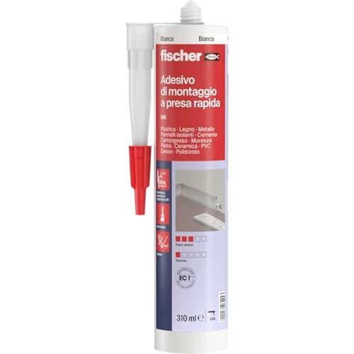 Limited offer: Fischer 545172 Mounting Sticker, White from 10.90 EUR to 7.99 EUR (save 27%)