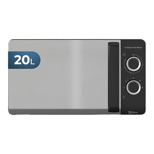 Offerta a tempo: Cecotec Forno a Microonde ProClean 3040 da 20 Litri, 700 Watt di potenza, rivestimento Ready2Clean, 6 livelli di funzionamento, timer da 30 minuti, modalità scongelamento, colore nero - 15% da 61.90 € a 52.90 €