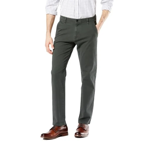 Offerta a tempo: Dockers Slim Fit Ultimate Chino Pants, Pantaloni Casual Uomo, Steelhead, 30W / 30L - 68% da 99.95 € a 32.34 €