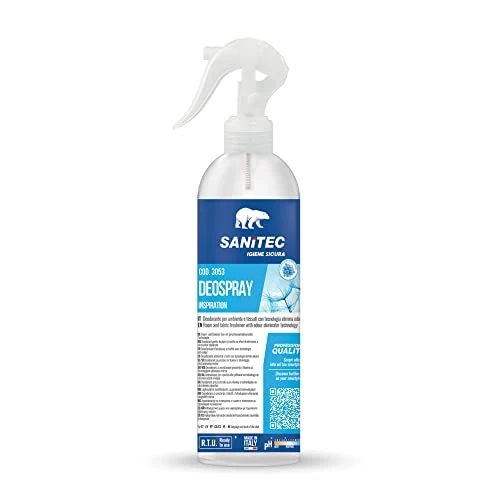 Offerta a tempo: Sanitec Deo Spray Inspiration, Deodorante Ambiente, Freschezza Marina, 300 ml - 36% da 12.26 € a 7.90 €