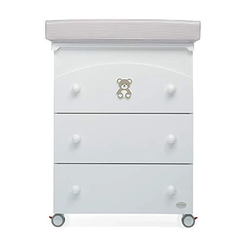 Foppapedretti przewijak, birbante, biały