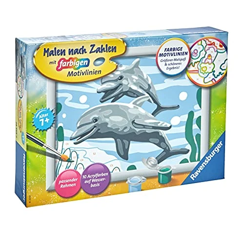 期間限定オファー: Malen nach Zahlen. Freundliche Delfine 通常価格 22.58 JPY セール価格 11.90 JPY (割引 47%)