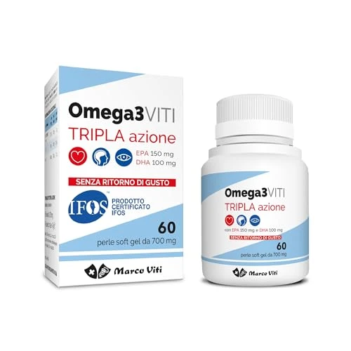 OMEGA3 VITI TRIPLA AZIONE 60 PERLE