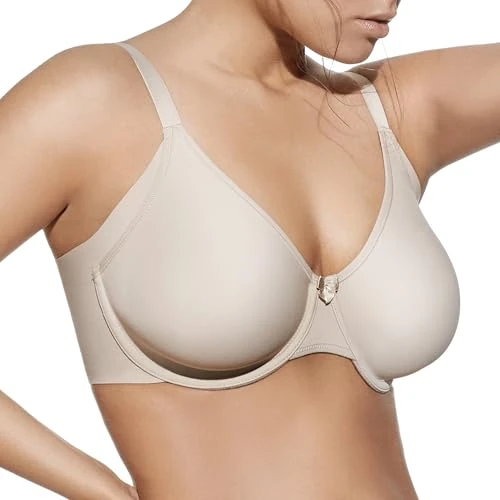 Limited offer: Selene Eugenia Basic Bra with Preformed Cups and Wide Back for Women from 18.99 EUR to 18.99 EUR (save 0%)