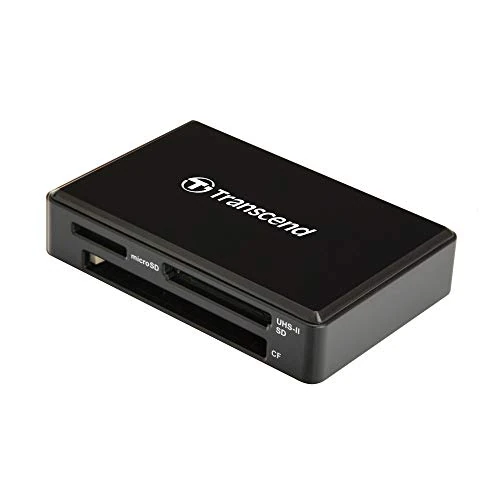 Offerta a tempo: Transcend Lettore di schede multifunzione, con slot SD, microSD e CompactFlash, USB 3.1 Gen 1, nero - TS-RDF9K2 - 22% da 25.78 € a 19.99 €