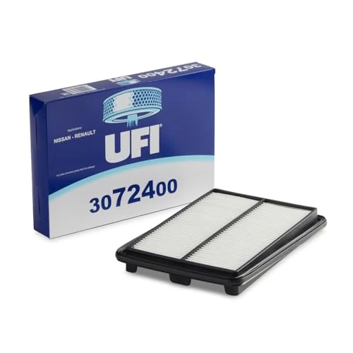UFI Filters, Filtro Aria 30.724.00, Filtro Aria per Ricambio, Adatto a Auto, Applicabile su Diversi Modelli Nissan Qashqai, X-Trail e Renault Kadjar