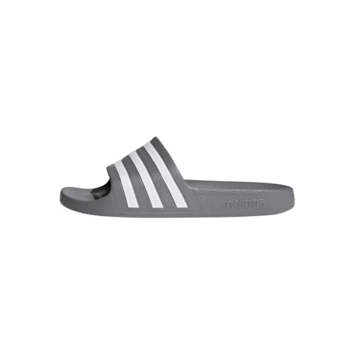 Zeitlich begrenztes Angebot: adidas Unisex Adilette Aqua Slides Slipper, Grey Three / Cloud White / Grey Three, 43 EU von 23.00 € auf 16.99 € (26% Rabatt)