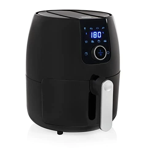 Oferta limitada: Princess 182025 Digital Aerofryer XXL - Freidora de Aire Caliente Fácil de Limpiar, Capacidad 4.5 Litros, 1500 W, Negro de 38.99 EUR a 38.99 EUR (ahorro 0%)