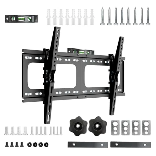 Offerta a tempo: UNHO Supporto TV a Parete, universale Staffe TV 26-75 pollici per schermi Porta TV a Muro inclinabile VESA Fino a 700x400 mm Capacità Forte 45kg - 0.00% da 13.99 € a 13.99 €