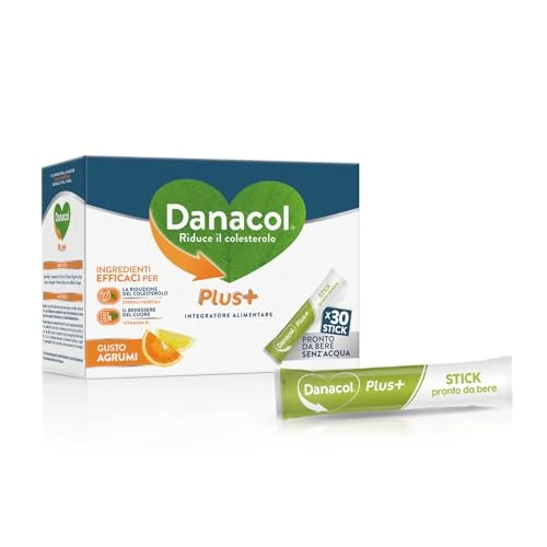 Offerta a tempo: DANACOL Plus + Integratore Alimentare, Riduce il Colesterolo grazie agli Steroli Vegetali — 19% da 13,79 € a 11,19 €