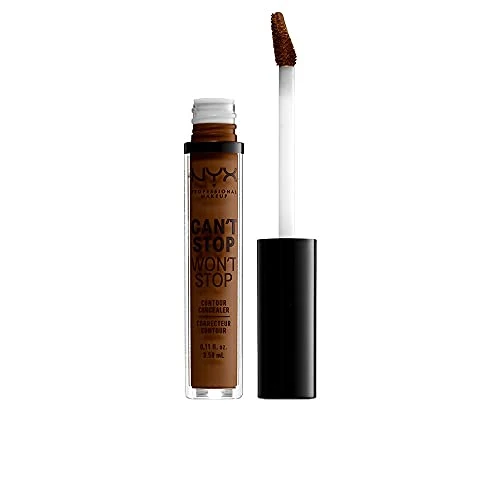 Limited-time offer: NYX PROFESSIONAL MAKEUP Can't Stop Won't Stop Full Coverage Concealer, Walnut, 3.50 ml (Pack Of 1) from 8.59 GBP to 4.35 GBP (save 49%)