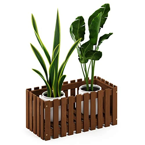 Tijdelijke aanbieding: Furinno Houten lamellenstijl bloembak hout, natuurlijk, 63 (B) x 30,2 (H) x 30,5 (D) cm van 53.76 € naar 53.76 € (0.00% korting)