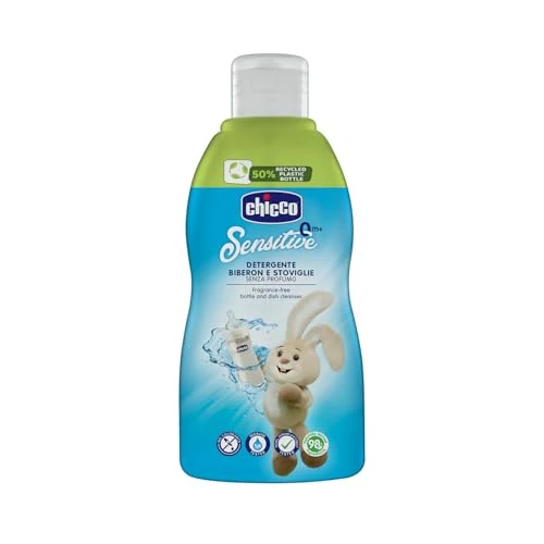 Offerta a tempo: Chicco Detergente Biberon, Ciucci e Stoviglie 300ml — 38% da 5,29 € a 3,30 €