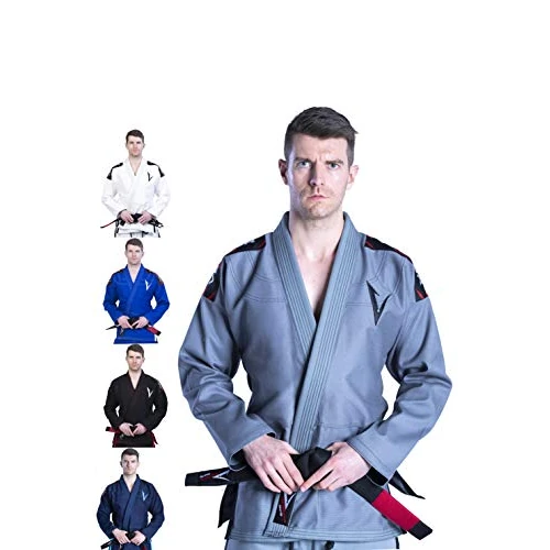 Oferta limitada: VECTOR SPORTS Kimono jiu Jitsu BJJ Gi Para Hombres Con Cinturón Blanco Pantalones de Brasileño Ripstop de 56.99 € a 56.99 € (ahorro 0.00%)
