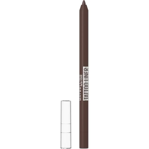 Oferta limitada: Maybelline New York, Tattoo Liner, Lápiz de Ojos Semi-permanente, Waterproof, No transferible, Tono: 910 Bold Brown, Marrón Oscuro, 1.3 gr de 6.92 EUR a 3.80 EUR (ahorro 45%)