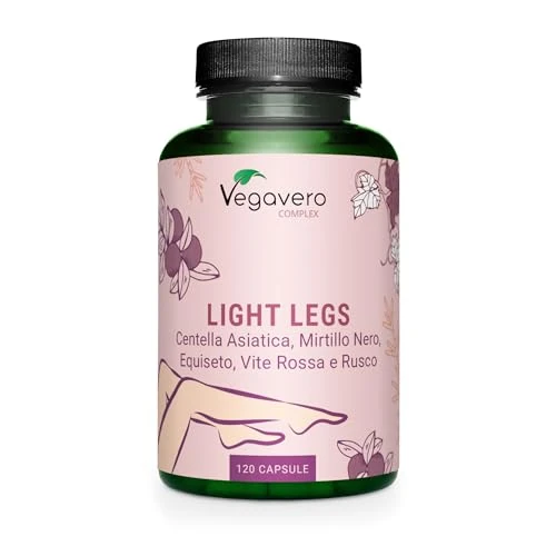 Zeitlich begrenztes Angebot: Venen Kapseln Vegavero | 100% Natürlich | Ackerschachtelhalm, Rotes Weinlaub, Gotu Kola, Mäusedorn & Blaubeere | Schwere und Müde Beine | 120 Stück | Vegan von 23.90 € auf 19.90 € (17% Rabatt)