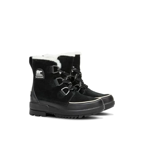 Sorel Laarzen TORINO II' dames laarzen,Zwart,37.5 EU