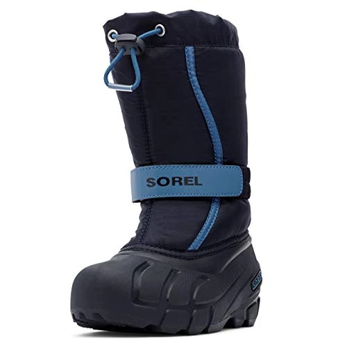 Sorel Flurry bottes d'hiver pour enfants, Bleu (Collegiate Navy x Atmosphere), 26 EU