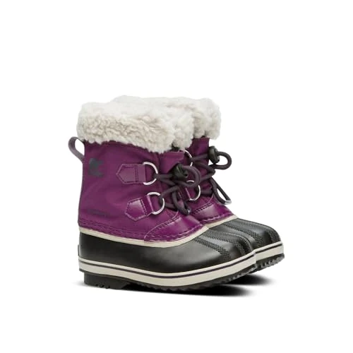 Limited-time offer: Sorel Yoot Pac Nylon Wp Unisex Kids Winter Boots, Wild Iris Dark Plum 2024, 11.5 UK from 90.00 GBP to 62.98 GBP (save 30%)