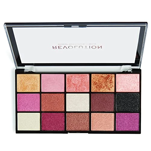 Offerta a tempo: Revolution Reloaded Eyeshadow Palette, Affection, 15 Shades - 15% da 5.99 € a 5.10 €