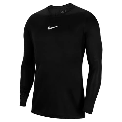 Nike M Nk Dry Park 1Stlyr Jsy Ls AV2609-010 Koszulka, Czarny/Biały, M