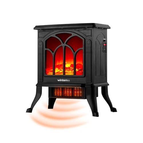 Offerta a tempo: MaisonRouge Persefone Camino Elettrico da Pavimento 1500W, Effetto Fiamma - 0.00% da 49.90 € a 49.90 €