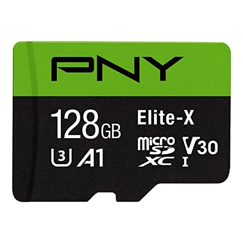 Oferta limitada: PNY Elite-X Memoria Flash 128 GB MicroSDXC Clase 10 - Tarjeta de Memoria (128 GB, MicroSDXC, Clase 10, 100 MB/s, Class 3 (U3), V30), Verde/Negro de 20.99 € a 20.99 € (ahorro 0.00%)