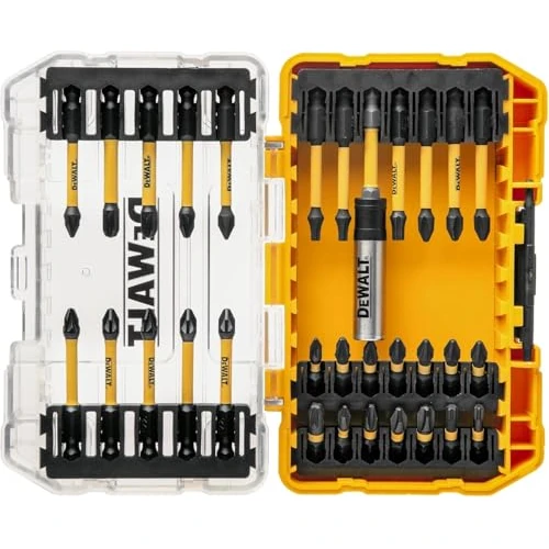 Offerta a tempo: DEWALT DT70730T-QZ Set di 25 Pezzi in Custodia Rigida per Avvitare con Chiavi, Vetro di Facile Pulizia, Multicolore - 0.00% da 34.90 € a 34.90 €