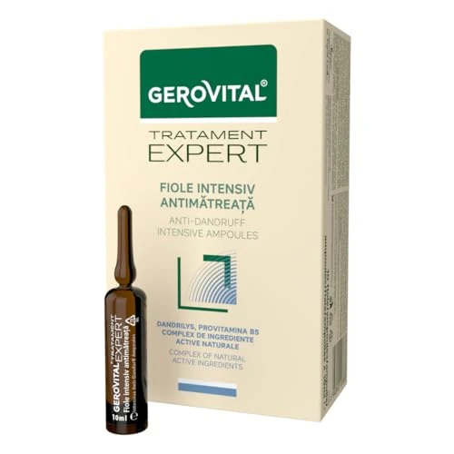 Offerta a tempo: Gerovital Tratament Expert Fiale Antiforfora Dandrilys 10 x 10 ml - 35% da 23.90 € a 15.54 €