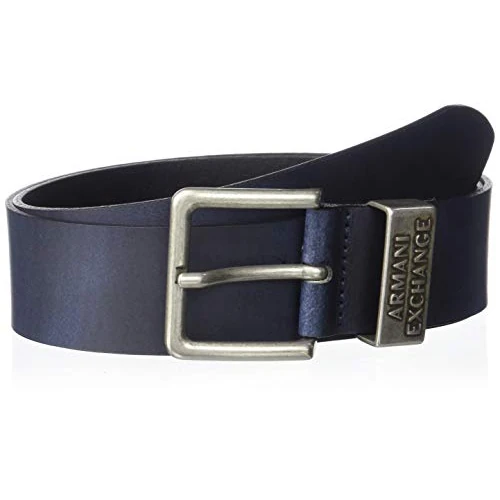 Limited offer: Armani Exchange Men's Essential, Metal Buckle Belt from 65.00 EUR to 42.25 EUR (save 35%)