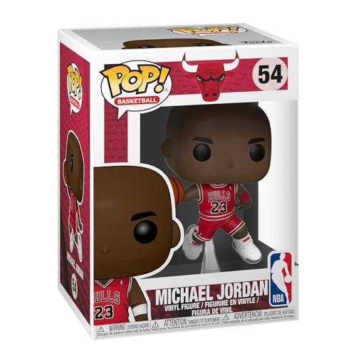 Offerta a tempo: Funko POP! NBA: Chicago Bulls - Michael Jordan - Figura in vinile da collezione - Idea regalo - Prodotto ufficiale - Giocattoli per bambini e adulti - Modello di figura per collezionisti - 38% da 16.00 € a 9.99 €