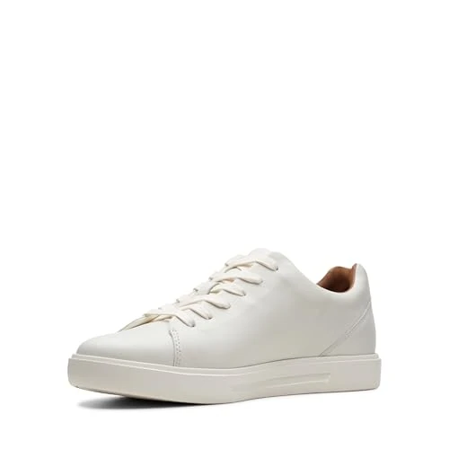 Offre limitée : Clarks Un Costa Lace, Sneakers Basses Homme - Blanc - 42 EU de 72.49 € à 59.92 € (17% de remise)
