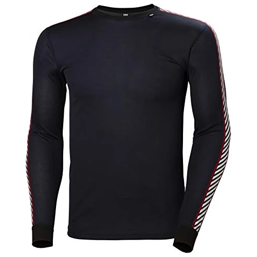 Offre limitée : Helly Hansen Hommes HH Lifa Stripe Crew, Bleu Marine, S de 27.49 € à 26.11 € (5% de remise)
