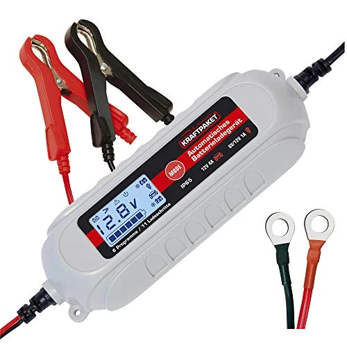 Oferta limitowana: Dino Kraftpaket 136312 Tester i Ładowarka do Akumulatorów, Szary, 6 V/12 V-4 A z 149.00 zł na 149.00 zł (oszczędź 0.00%)