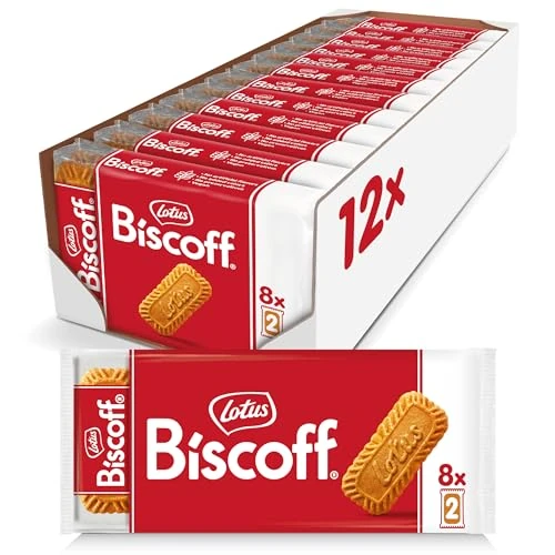 Offerta a tempo: Lotus Biscoff Pocket | Biscotti Caramellati | Senza Coloranti e Senza Aromi Aggiunti | Gusto Unico e Croccante | 12 Bustine da 8 Confezioni, Monoporzioni da 2 Biscotti | 1.48 kg - 0.00% da 15.40 € a 15.40 €