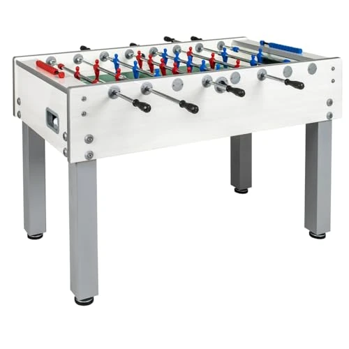 Offerta a tempo: Garlando Calcio Balilla G-500 Weatherproof Bianco calciobalilla aste rientranti Art.G500WBIRCLA - 5% da 849.00 € a 806.55 €