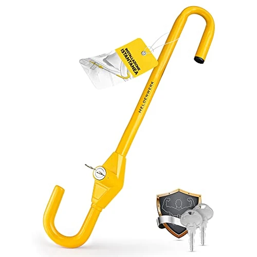 Oferta limitada: Heldenwerk - Bastón antirrobo, para protección antirrobo, Bloqueo Universal - Barra, Bloque Volante automático de 39.95 € a 39.95 € (ahorro 0.00%)