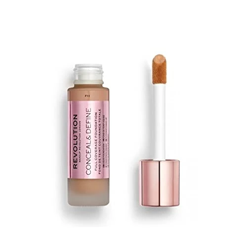 Zeitlich begrenztes Angebot: Makeup Revolution, Conceal & Define Grundierung, F11, 23ml von 9.99 € auf 9.99 € (0.00% Rabatt)