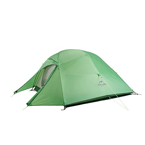 Offerta a tempo: Naturehike Nuovo Cloud-up 3 Persona Tenda Aggiornata Doppio Strato Tenda 2018 Tende da Escursioni (210T Verde) - 31% da 169.00 € a 117.00 €
