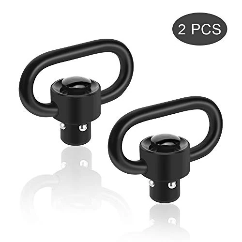 Offre limitée : OTraki QD Sling Mount Rifle Swivels Mount 1.25" Loop Heavy Duty Push Button QD Keymod Sling Mount Adapter Quick Detach/Release for Picatinny/Weaver Airsoft Mounting Base Rail de 8.99 € à 8.99 € (0.00% de remise)
